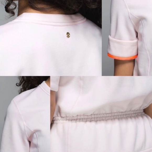 Lululemon Peplum Pullover Neutral Blush - Picture 5 of 8